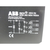 ABB sigma HDS R2 GHR 302 0004 R0004 Relais 24V DC 400V AC