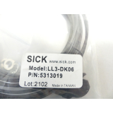 Sick LL3-DK06 Lichtleiter-Sensor L: 2m 5313019 ungebraucht