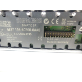Siemens 6ES7194-4CB00-0AA0 Anschlussmodul E-Stand: 02 SN: C-CNU23195