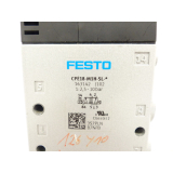 Festo 163142 / CPE18-M1H-SL Magnetventil + 1658460 / MSEB-3-24V DC Magnetspule