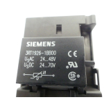 Siemens 3RT1025-1B. . 0 Schütz E-Stand 02 + 3RT1926-1BB00 Überspannungsbegrenzer