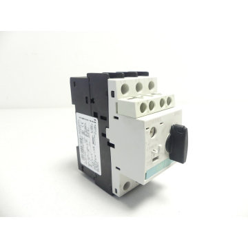 Siemens 3RV1021-1FA10 Leistungsschalter E-Stand 04 + 3RV1901-1E Hilfsschalter
