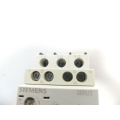 Siemens 3RV1421-1EA10 Leistungsschalter E-Stand 04 + 3RV1901-1E Hilfsschalter