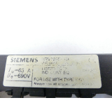 Siemens 3RV1915-1B Sammelschiene 63A 690V