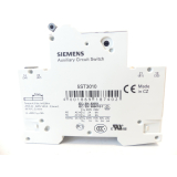 Siemens 5SY61 MCB C3 Leistungsschutzschalter + Siemens 5ST301.AS Hilfsschalter