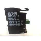 Schalter + 3 x Eaton M22-CK10 Kontaktelemente -Schlüssel fehlt-