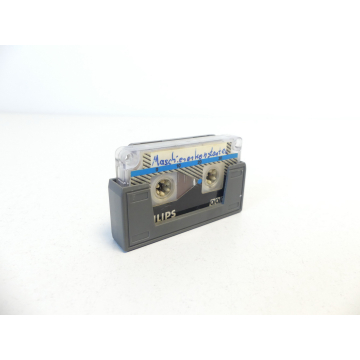Philips 0007 Mini-Kassette mit Halterung Maschinenkonstanten für Maho MH 600 E