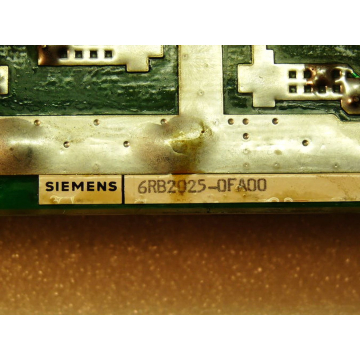 Siemens 6RB2025-0FA00 Power B.
