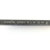Diametal Diadec 10x10 GS 90 Einstechhalter L: 14cm - ungebraucht -