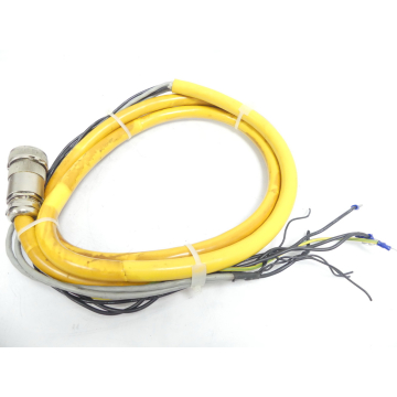 Maho Motorleitung mit Stecker Cannon-G CA120001-4 Stecker 9020 ITT + Kabel L: 2.2m für Maho