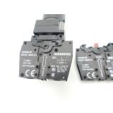 Siemens 3SB3400-0B + 3SB3400-0D + 3SB3400-0E + Schlüsselschalter