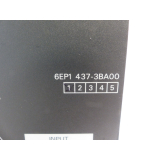 Siemens 6EP1437-3BA00 Geregelte Stromversorgung E-Stand: 1 SN:Q6R5343335