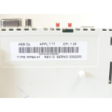 ABB RPBA-01 Profibus Adapter APPL 1.11 CPI 1.20 Rev: D SN 3330253