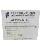 Pepperl + Fuchs WE 77/Ex-SH-04 Sicherheitsrelais 15 673 220V AC