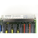 Siemens 6FX1128-1BA00 Speichergrundbaugruppe ohne RAM E-Stand: C/02 SN:6589