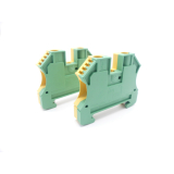 Weidmüller WPE 10 Reihenklemme grün/gelb VPE 2 Stück -neuwertig-