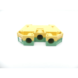 Weidmüller WPE 16 Schutzleiter-Reihenklemme grün/gelb VPE 3 Stück -neuwertig-