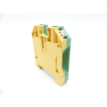 Weidmüller WPE 16 Schutzleiter-Reihenklemme grün/gelb VPE 3 Stück -neuwertig-