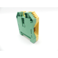 Weidmüller WPE 35 Schutzleiter-Reihenklemme grün/gelb VPE 2 Stück -neuwertig-