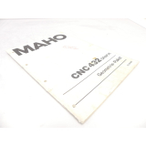 MAHO Bedienungsanleitung für Steuerung CNC 432...
