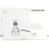 Heidenhain TT 120 / TT 130 Tastsystem Montageanleitung