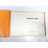 Mazak Mechanical Parts List mechanische Teileliste SN:67404