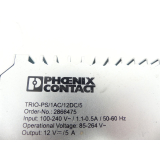 Phoenix Contact TRIO-PS/1AC/12DC/5 Order-Nr: 2866475 SN: 3015815854 Netzteil