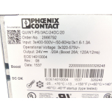 Phoenix Contact QUINT-PS/3AC/24DC/20 Hutschienen-Netzteil SN: 0000320110