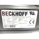 Beckhoff Model: AM3043-0G40-0000 Servomotor SN: 150874671