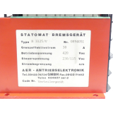 AER-Antriebselektronik B 1125/V Statomat Bremsgerät SN:0894051
