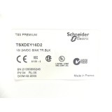 Schneider MODICON TSXDEY16D2 SN: 21050806248 Ausgangsmodul mit TSXBLY01