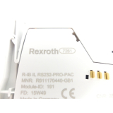 Rexroth R-IB IL RS232-PRO-PAC / R911170440-GB1 Modul SN:170440-10671