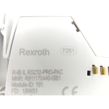 Rexroth R-IB IL RS232-PRO-PAC / R911170440-GB1 Modul SN:...