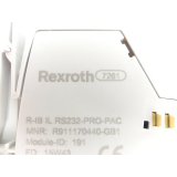 Rexroth R-IB IL RS232-PRO-PAC / R911170440-GB1 Modul SN: 170440-10460