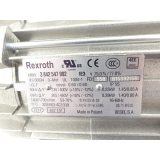 Rexroth MNR: 3 842 547 992 Motor 3842548306 SN:B15392168 + Aufsteckgetriebe