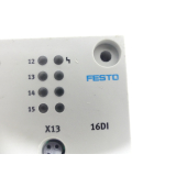 Festo CP-E16-M8-EL 546922 nJ713 Rev. 02 Eingangsmodul SN: P6851831