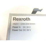 Rexroth HSZ01.1-D08-D04-NNNN / MNR R911339573 Stromversorgung  SN: 7260409358019