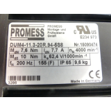 Promess DUM4-11-.3-20R.94-5S8 Nr. 15090474 SN: 3286 Servomotor