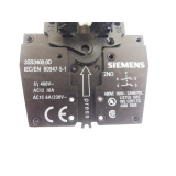 Schlüsselschalter mit 2 Schlüssel + Siemens 3SB3400-0D + 3SB3400-0E + 3SB3400-0B