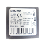 Siemens 3RH1911-1FA22 Hilfsschalterblock E-Stand: 05
