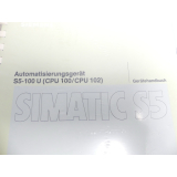 Siemens S5-100U Gerätehandbuch 6ES5 998-0UA12 -ungebraucht-