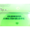 Gildemeister 0.861.733-16.2 FTE Bedientafel SN: 7101048