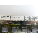 Siemens 580 223.9101.01 E-Stand: C 6FX1123-3CA01 Karte