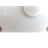 Siemens 3 SB 38… 2-fach 83x71mm Aufbau Gehäuse mit 2x weißer Abdeckkappe