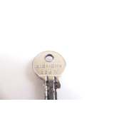 Siemens Schlüsselschalter mit Schlüssel + Siemens 3SB3400-0B + 3SB3400-0B