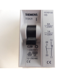 Siemens 5SX21 C20 Sicherungsautomat + 5SX9100 HS Hilfsschalter