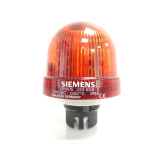 Siemens 8WD5320-5DB Einbauleuchte Rundumlicht LED 24V UC , rot