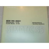 Siemens 6ES5998-0KE01 Anleitung