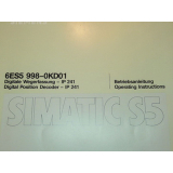 Siemens 6ES5998-0KD01 Manual