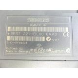 Siemens SM321 6ES7321-1BL00-0AA0 Digitalausgabe E-Stand: 02 SN: C-N7F49434